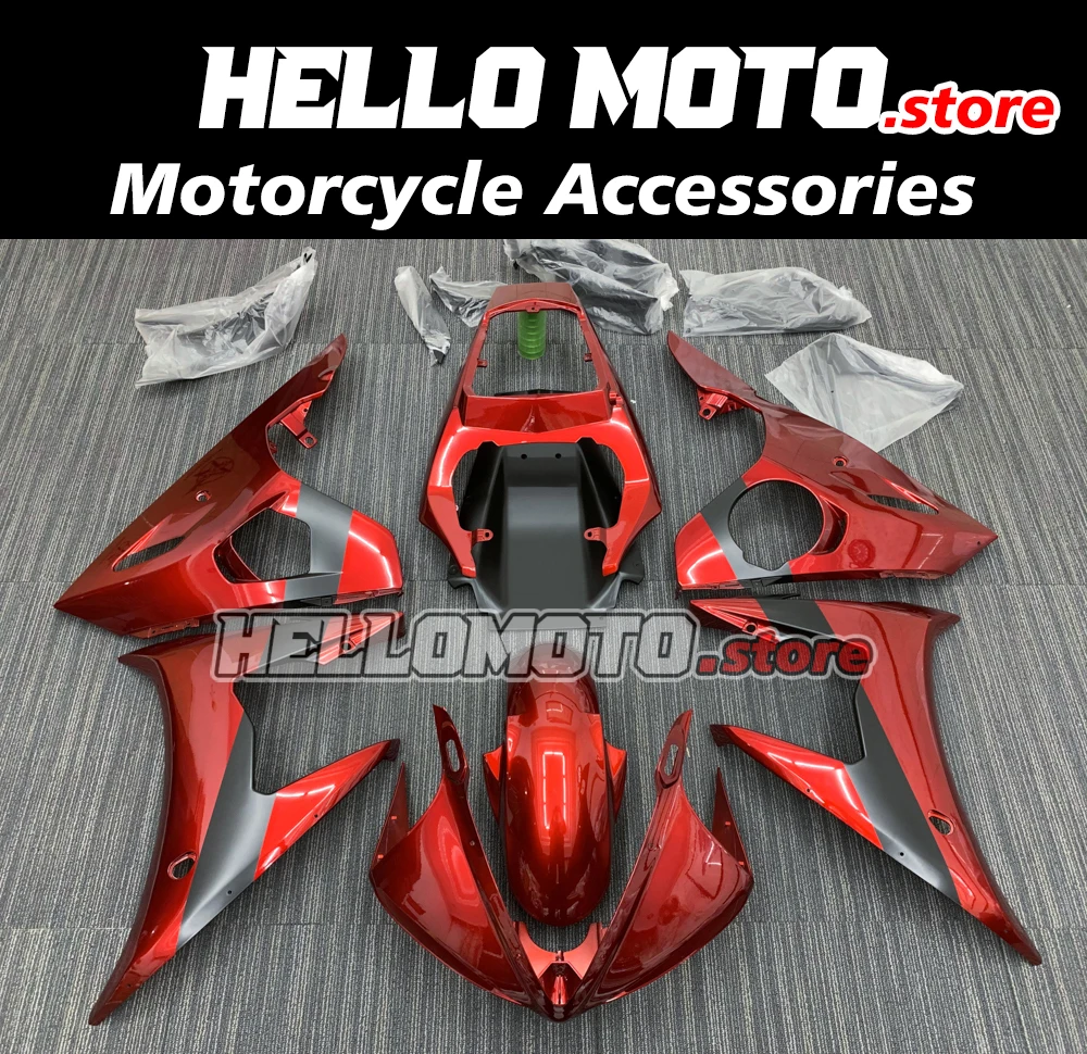 For YZF-R6 YZF R6 2003 2004 2005 R6S 2006 2007 2008 2009 Motorcycle Fairing Accessories Shell Bodywork Set RJ051 RJ09