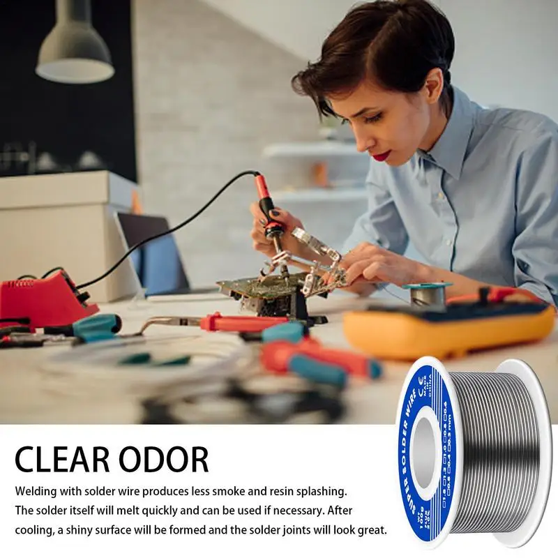 Plumbing Soldering Wire Multipurpose Soldering Wire Copper Rosin Core Soldering Wire Electronic Product Melting Point 183-245