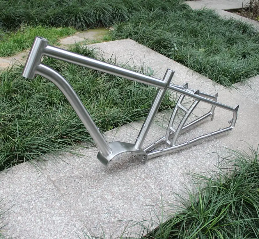 Pinion Gearbox Shell/G510 BAFANG Bridge Ebike Frame In Titanium Alloy Material