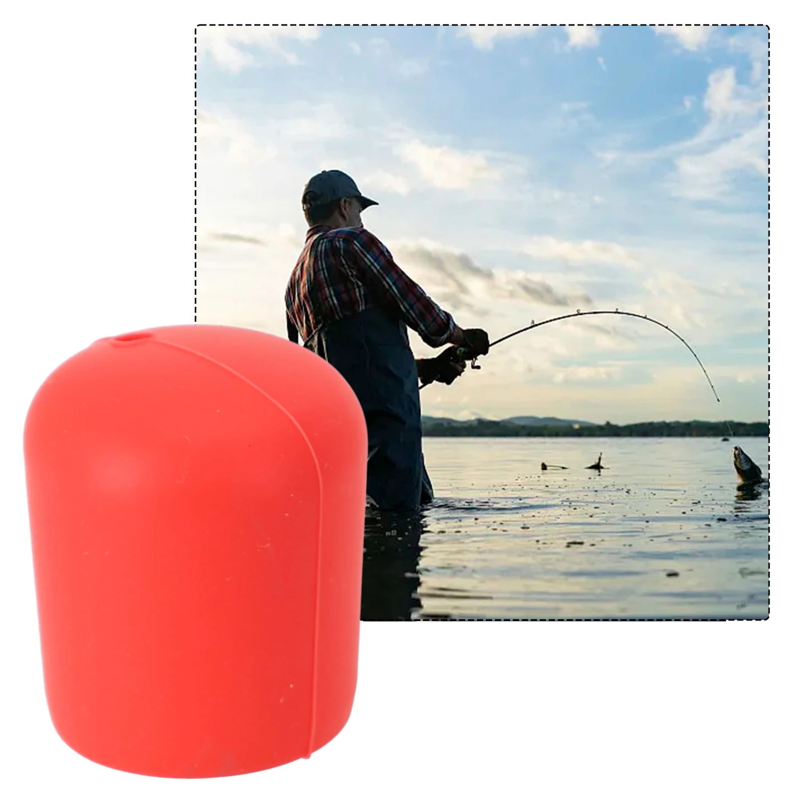 Fishing Rod End Cap Silicone Plug Cover Fishing Rod Tail Plug Protector Case Strong Elasticity Fishing Tackle Accessories