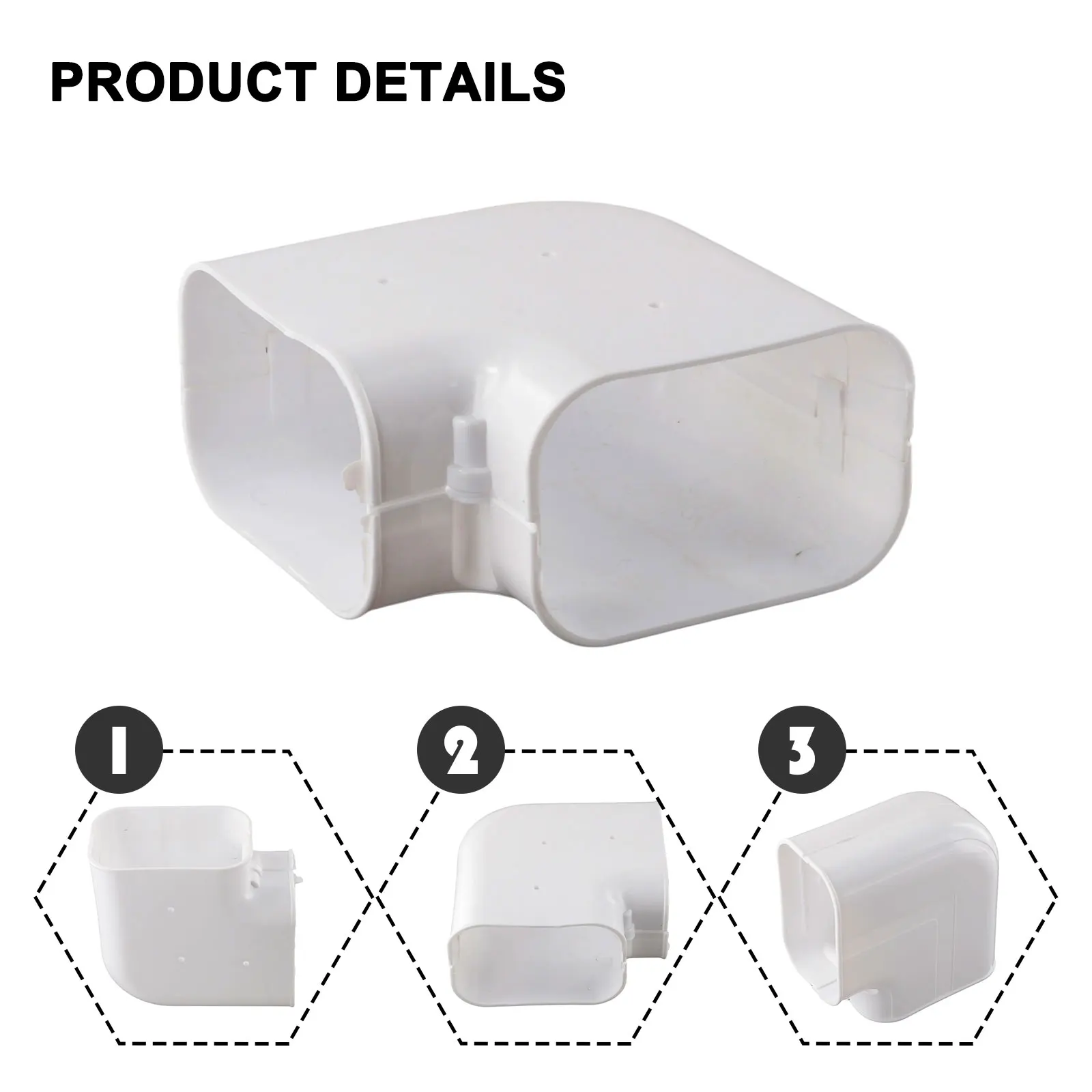 Central Air Conditioning Protection Tube Easy To Install Spray-painted Temperature Adaptable Extend for service Life Protect
