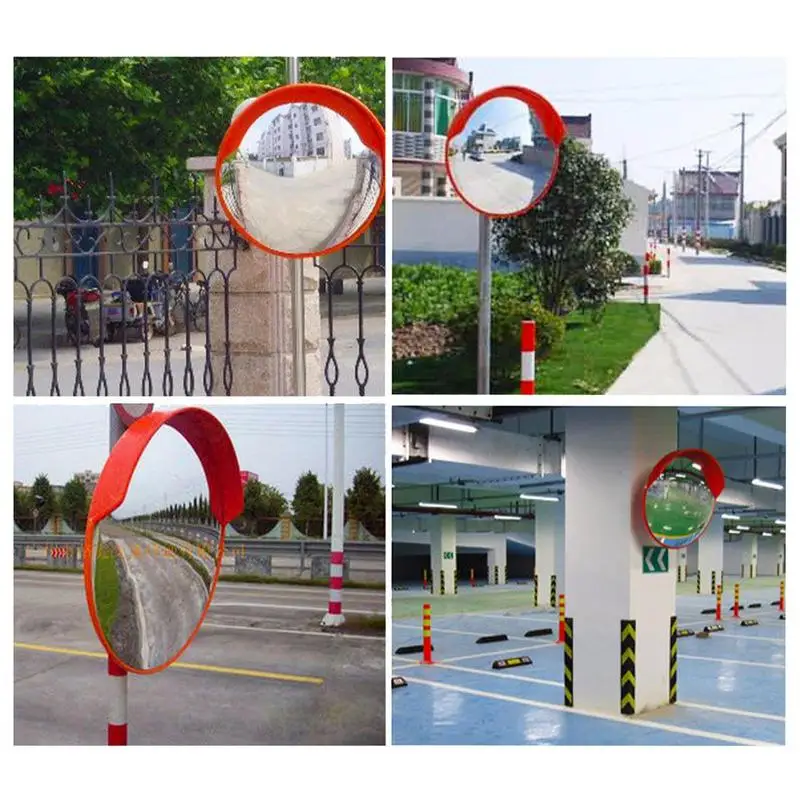 Traffic Mirror Convex Mirror Outdoor Concave-convex Driveway Road Mirrors Wide Angle Blind Spot Garage Warehouse Mirror