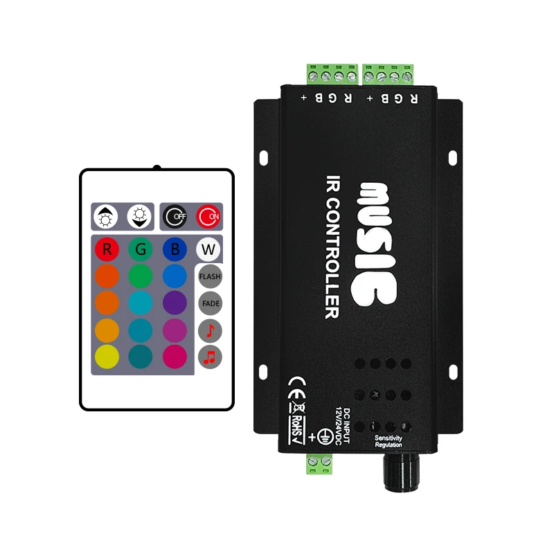 Music infrared 24-key aluminum shell