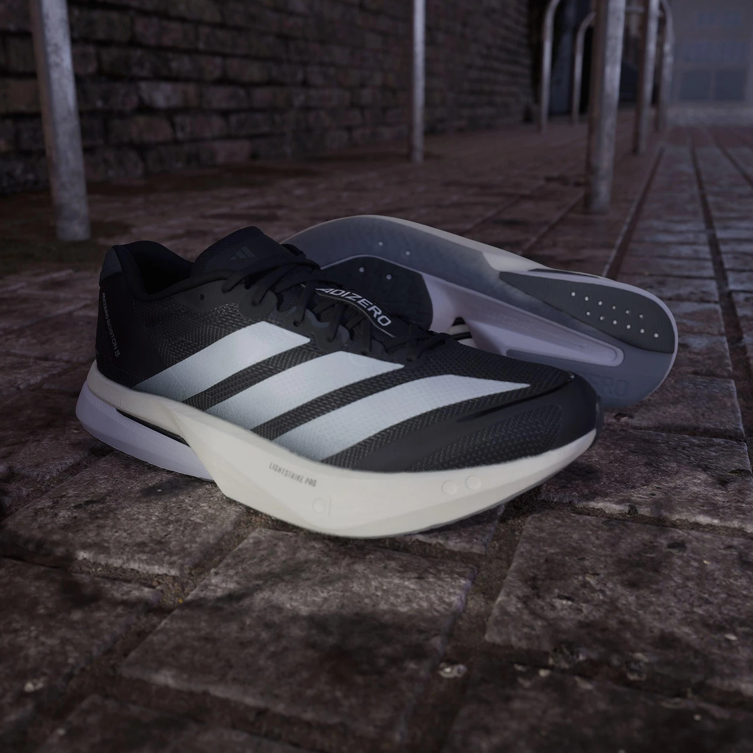 Immagine 3: Scarpe da corsa da competizione con lacci da uomo Adidas Original 2025 estive JS4938