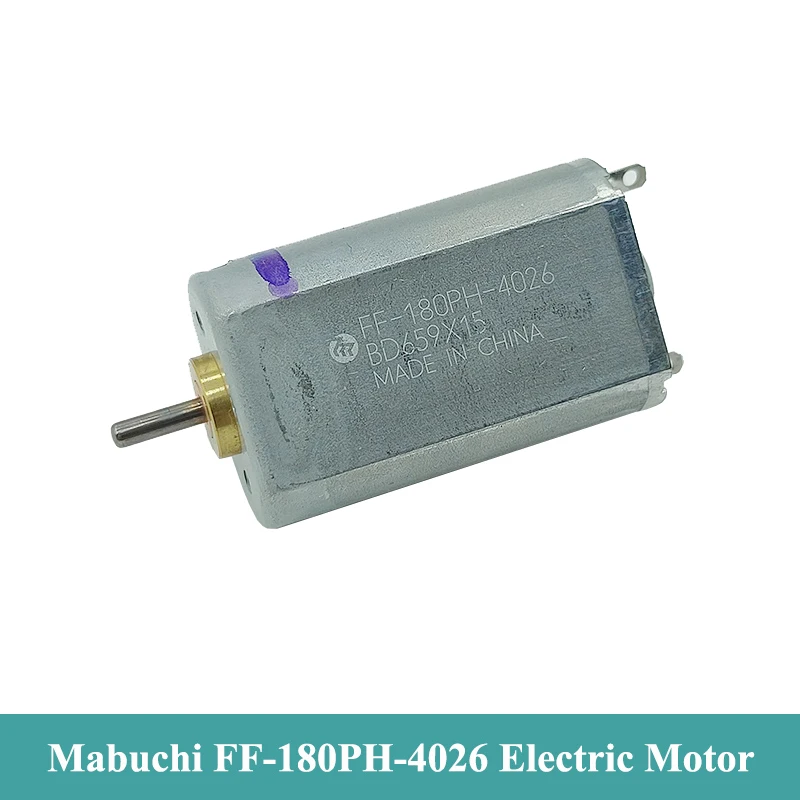 

Mabuchi FF-180PH-4026 Motor DC 1.2V 1.5V 2.4V High Speed Precious Metal Brush Micro 20mm Motor DIY Electric Shaver Toothbrush