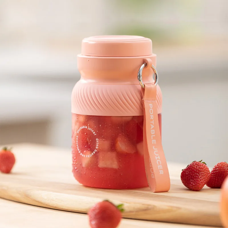 2023 waterproof type c rechargeable smoothie juicer cup travel water 1000 ml bottles 1L fresh juice blender portable melangeur