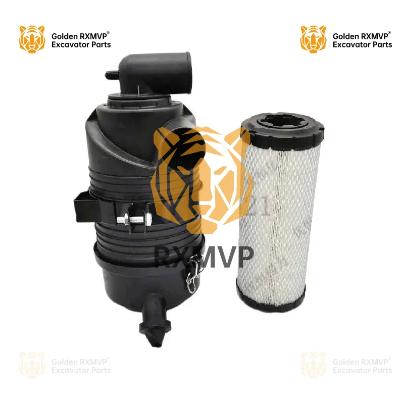 For yanmar VIO 4TNV94/98 engine air filter housing air filter housing assembly excavator accessories1