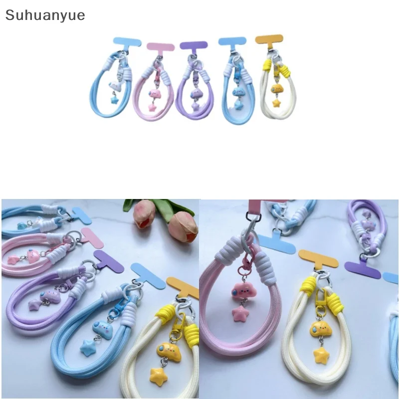 حقيبة الكاميرا الحبل مكافحة فقدان الأزياء سحابة الهاتف المحمول الحبل المفاتيح اليدوية السلطانية حبل الهاتف المحمول قذيفة قلادة #1