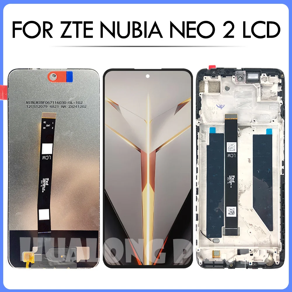 6.72 IPS LCD For ZTE nubia Neo 2 Neo2 5G Z2352N Display Touch