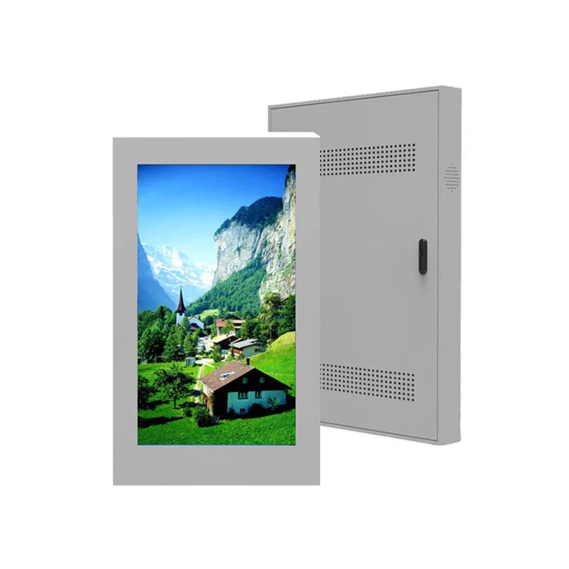 Outdoor Wall Mounted Smart Advertising Totem Media Player LED Digital Signage Displays Retail Stores Education Kiosk LCD Signage