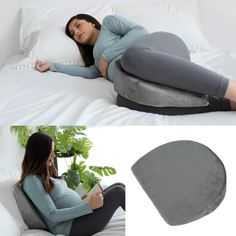 Pregnancy Pillows for Sleeping Wedge Pillow Belly Wedge Memory Foam New Mom Gifts for Women