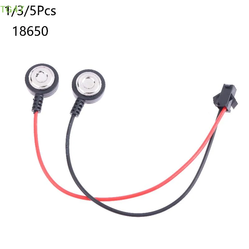 【LS】18650 Battery Magnetic Charging Cable 1 3 5 Pcs Multiple Lengths with SM Extension Wire for Hobbyist Toolkit