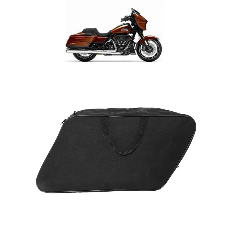 

Для Harley Touring 1980-2023 CVO Road Street Glide Accesorios moto седельные сумки, внутренние сумки для багажа