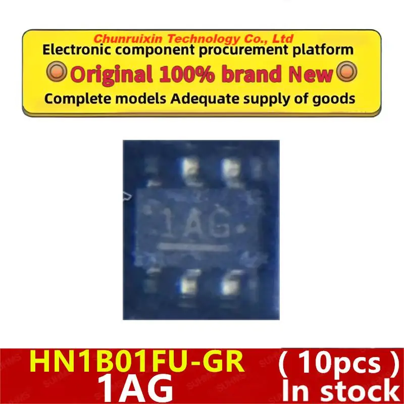 (10 pièces) 100% nouveau jeu de puces HN1B01FU-GR HN1B01FU 1AG SOT-363
