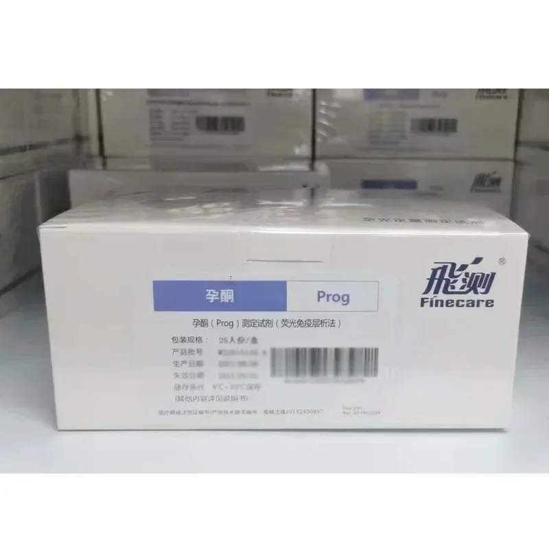 For Wondfo Finecare Test HbA1c PSA TT4 Progesterona Quantitative Detection Reagent WondfoS Kit 25pcs/box