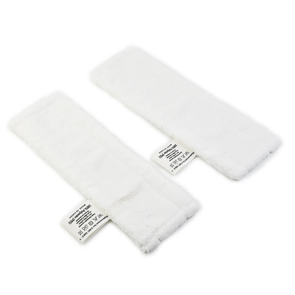 2PCS Microfiber Steam Cleaner Floor Cloth Pads For Karcher Easyfix SC1 SC2 SC3 SC4 SC5 For Steam Cleaner Replacement Accessories