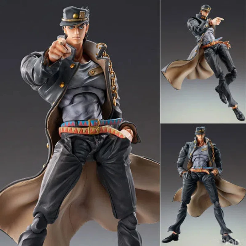

Jojo's Wonderful Adventure Superimage Garage Kit Movable Bruno Kujo Jotaro Apaki Action Figure Collectible Shouban Model Toy
