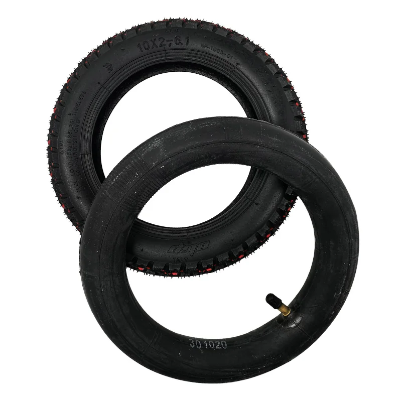 10 بوصة الإطارات سكوتر كهربائي 10x2-6.1 سميكة على الطرق الوعرة الإطارات ل Xiaomi M365 عززت مستقرة واقية الإطارات الخارجية تعديل الإطارات
