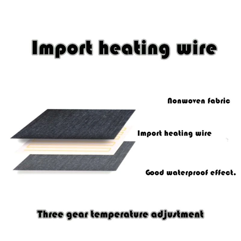 Heating Film Pads Warmer Heater for Winter Camping Outdoor USB Charging Washable