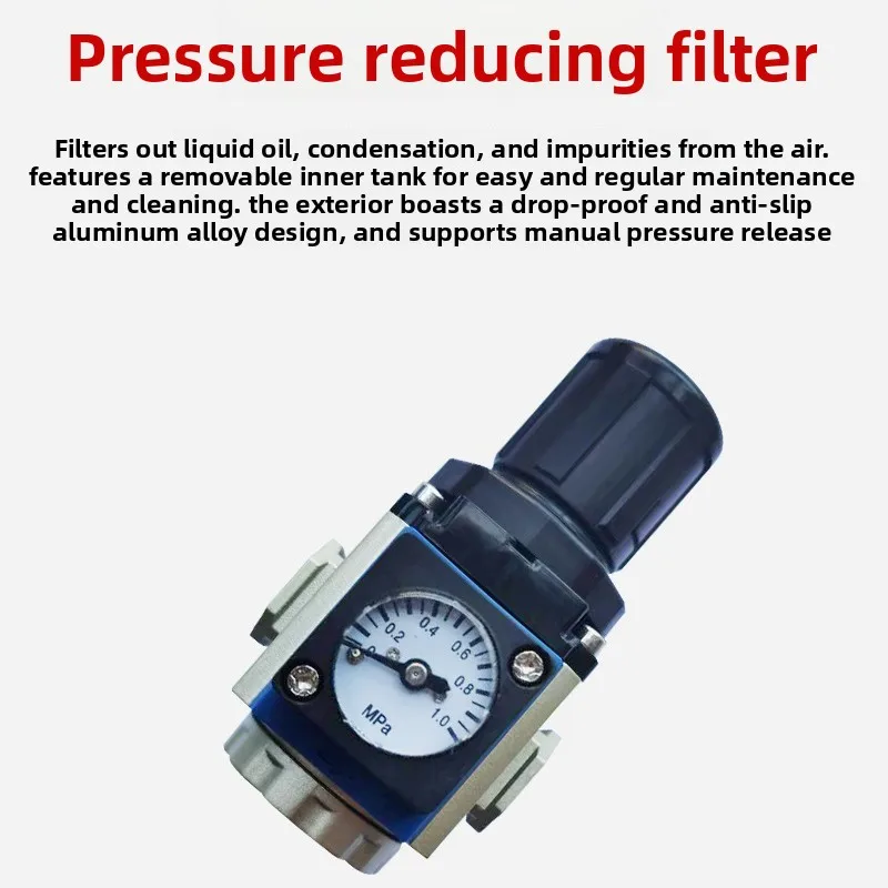 Filter GR200 coupling pneumatic components, air source processor oil-water separator, easy to install and use