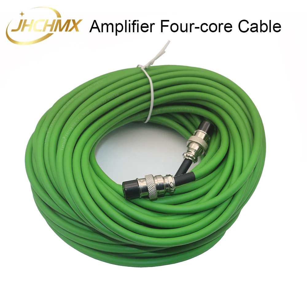 Jhchmx amplificador a laser pré-amplificador cabo de quatro núcleos 10/15/20 metros cabos para BCL-AMP weihong controlador de precitec raytools