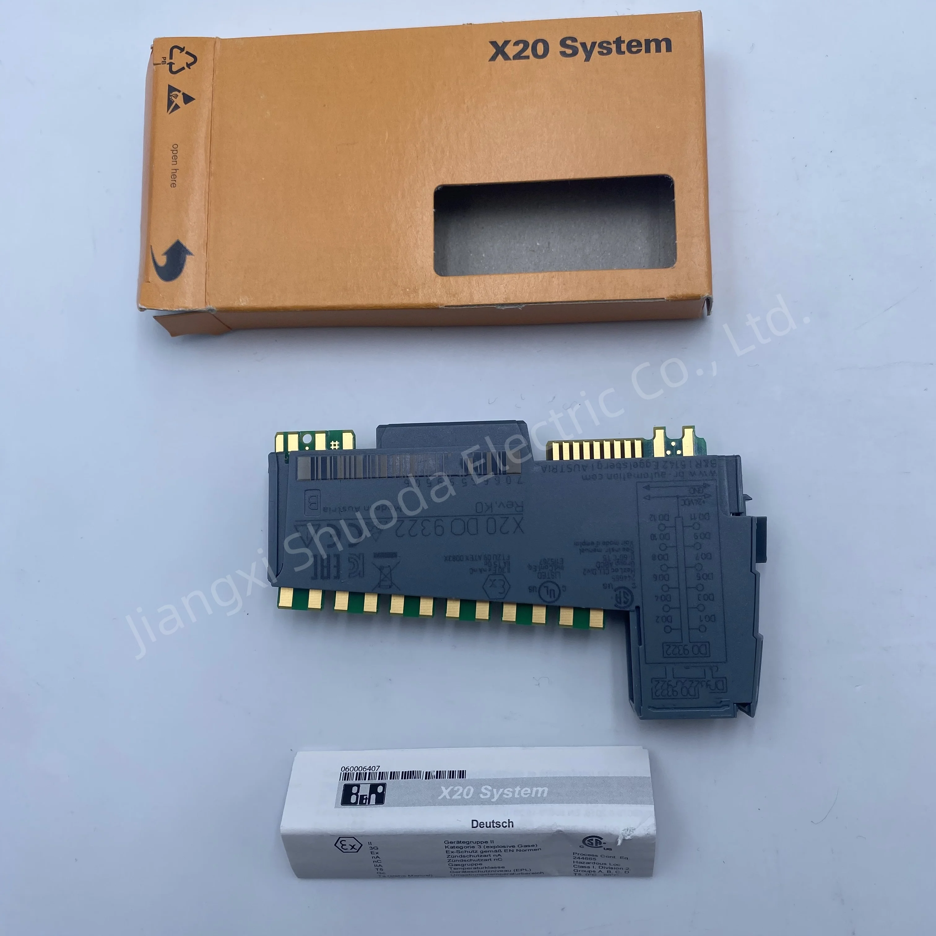 

2025 B&&R X20DO9322 Digital Output Module 32-Channel 24VDC 0.5A Sink Type X20 System IP20 Industrial Automation