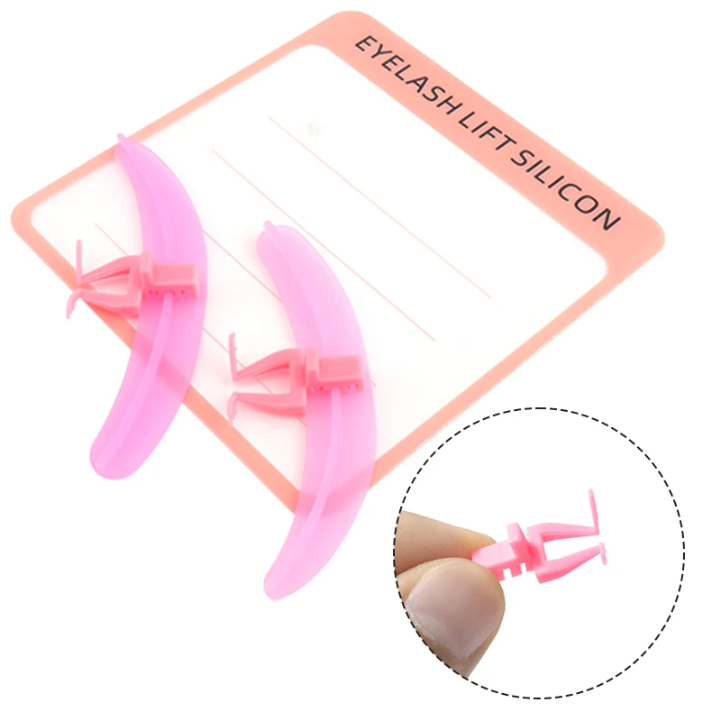 4pcs Eyelash Extension Separator Silicone Perm Pads Reusable Lash Extension Aid Patch For Eyelashes Lifting Beginner Makeup Tool