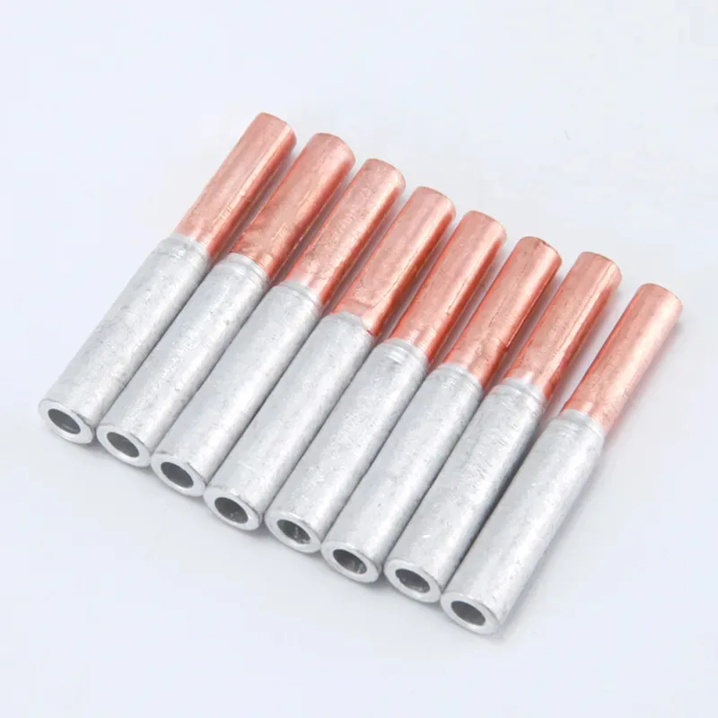 Copper Aluminum Tube Bimetallic Crimp Terminal Cable Wire Connector Splice Sleeve GTL 10/16/25/35/50/70/95/120/150/185/240/300