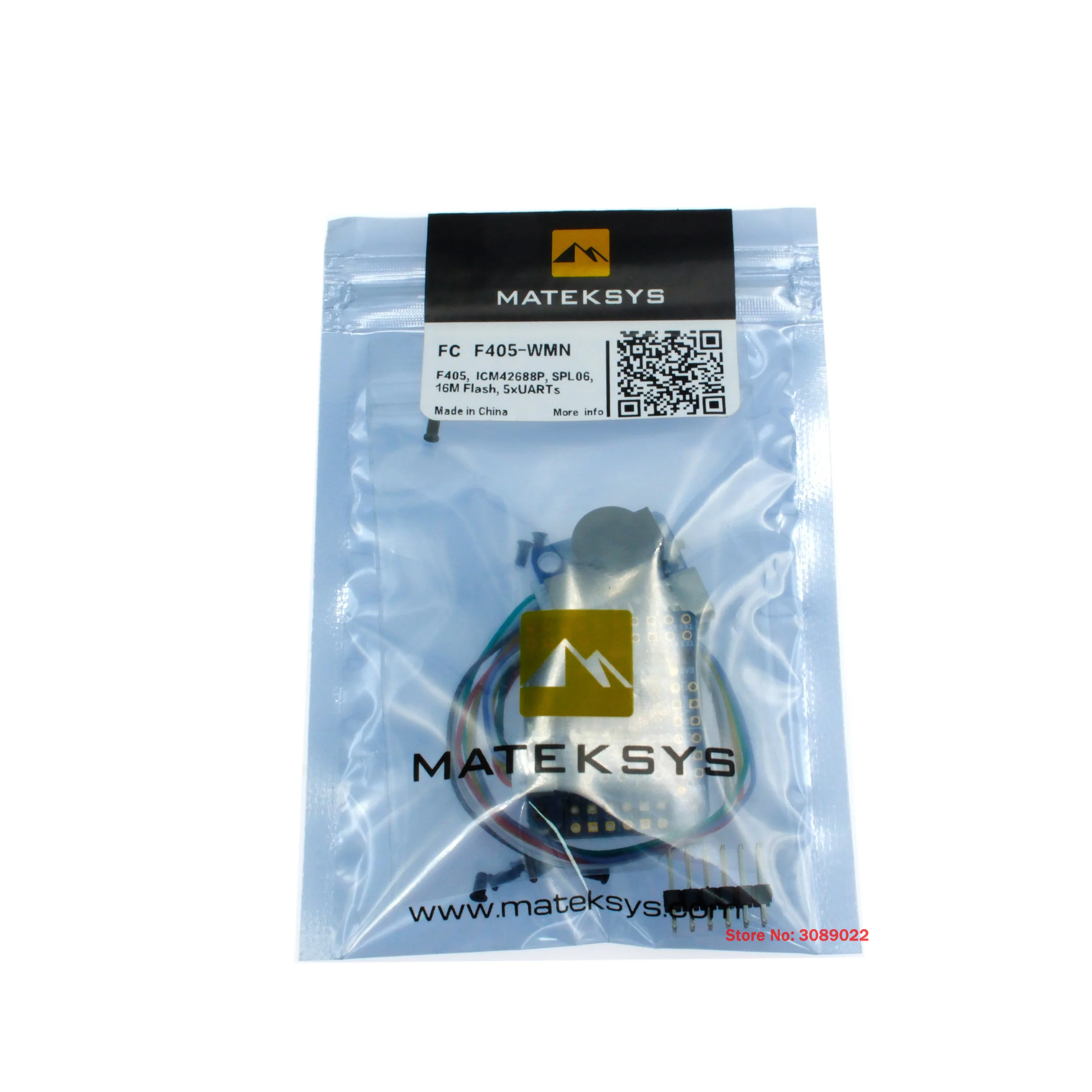 MATEK Mateksys F405-HDTE F4 Flight Controller STM32F405 Built-in Dual BEC OSD Blackbox 3-12S LiPo For RC FPV Long Range Drones