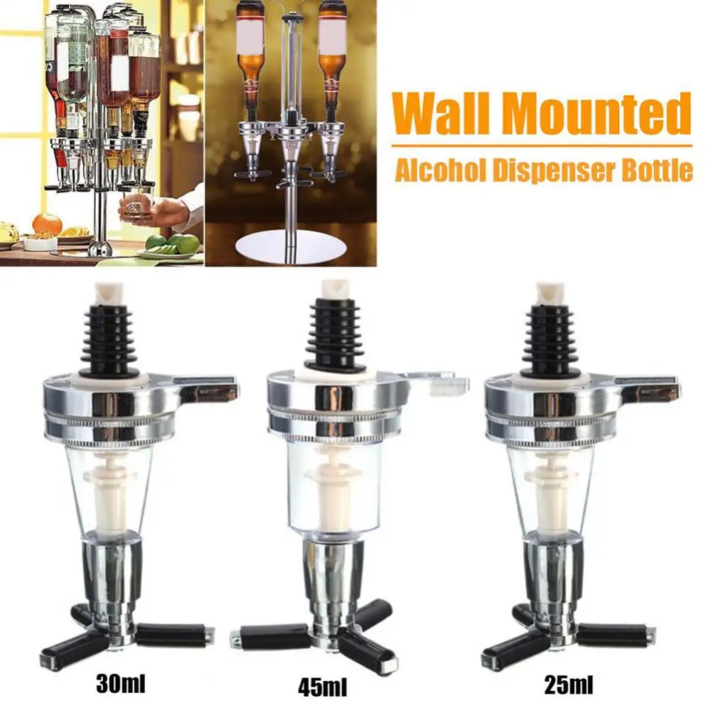 

25/30/45ml Wall Mounted Wine Beer Liquor Juice Dispenser Bar Home Pourer Machine Bar Beverage Dispenser Cocktail Alcohol Divider