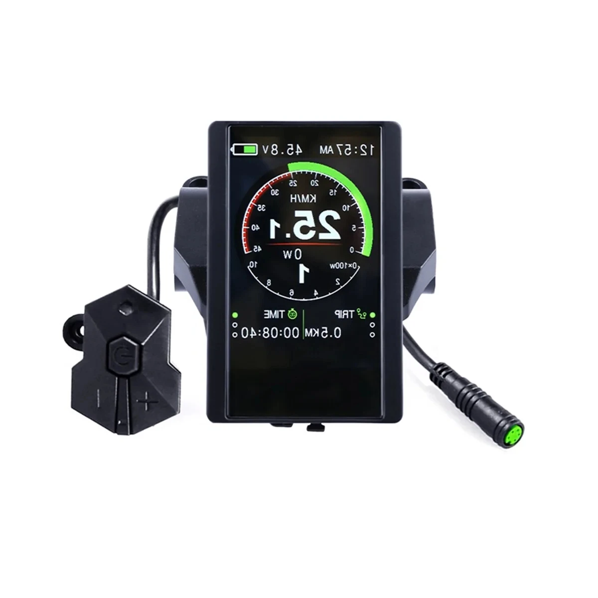 B-M New Colorful Screen Display P850C Speedometer with 9-Level Assist for Bafang Electric Bicycle BBS01B BBS02B BBSHD