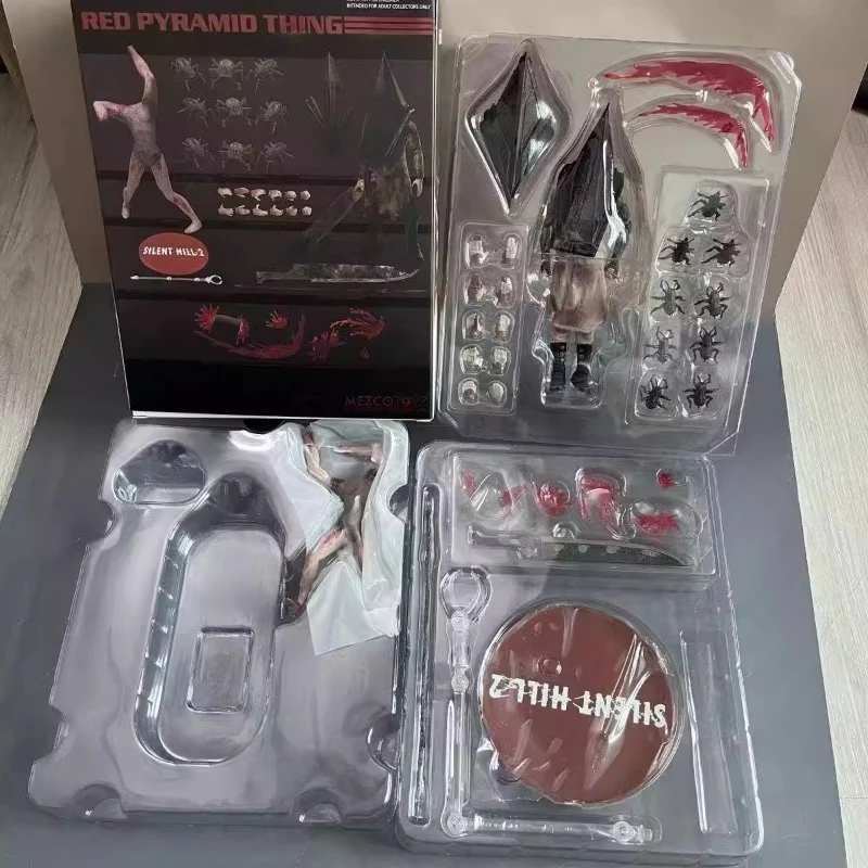 

20 см аниме красная пирамида фигурка вещь бесшумный холм 2 1/12 статуя из ПВХ коллекция настольная модель украшения украшение комнаты игрушка в подарок