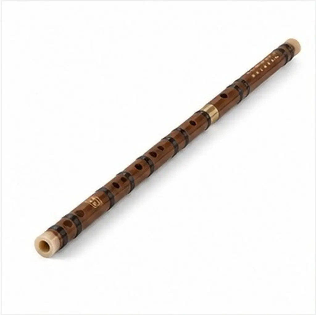 Portable Chinese Bamboo Flute Smooth Mouthpiece Rounded Surface Beginner Student Practice Instrument Early Education Gift Kids