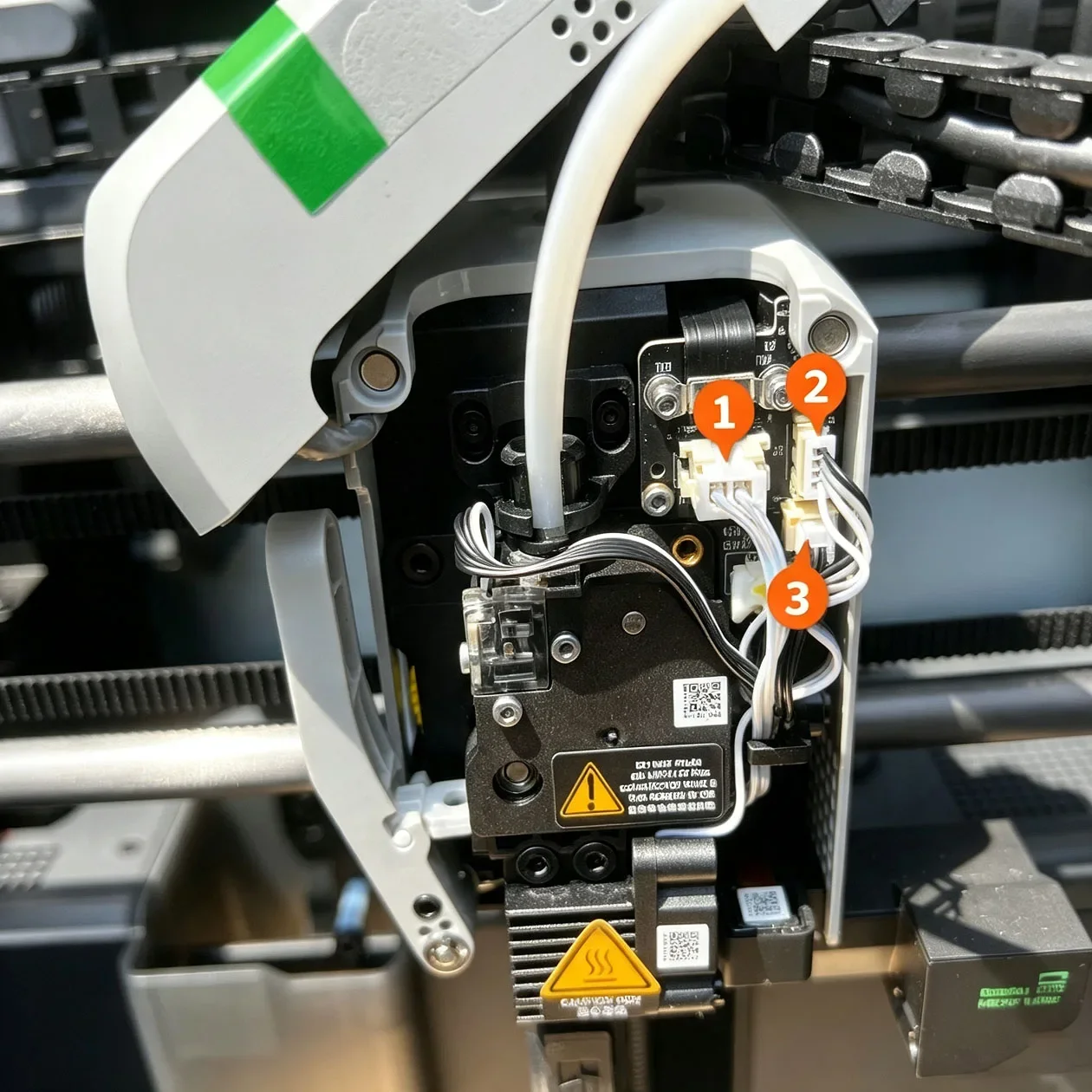 Dla płytki interfejsu ekstrudera BambuLab 3D Printer X1 Series V9, akcesorium do drukarki 3D — zdjęcie produktu 4