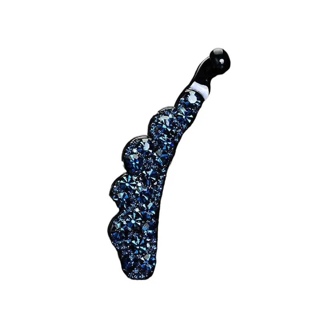 

Sweet Simple Vertical Clip Diamond For Girl For Women Banana Clip Ponytail Holder Hair Accessories Korean Style Hair Clip