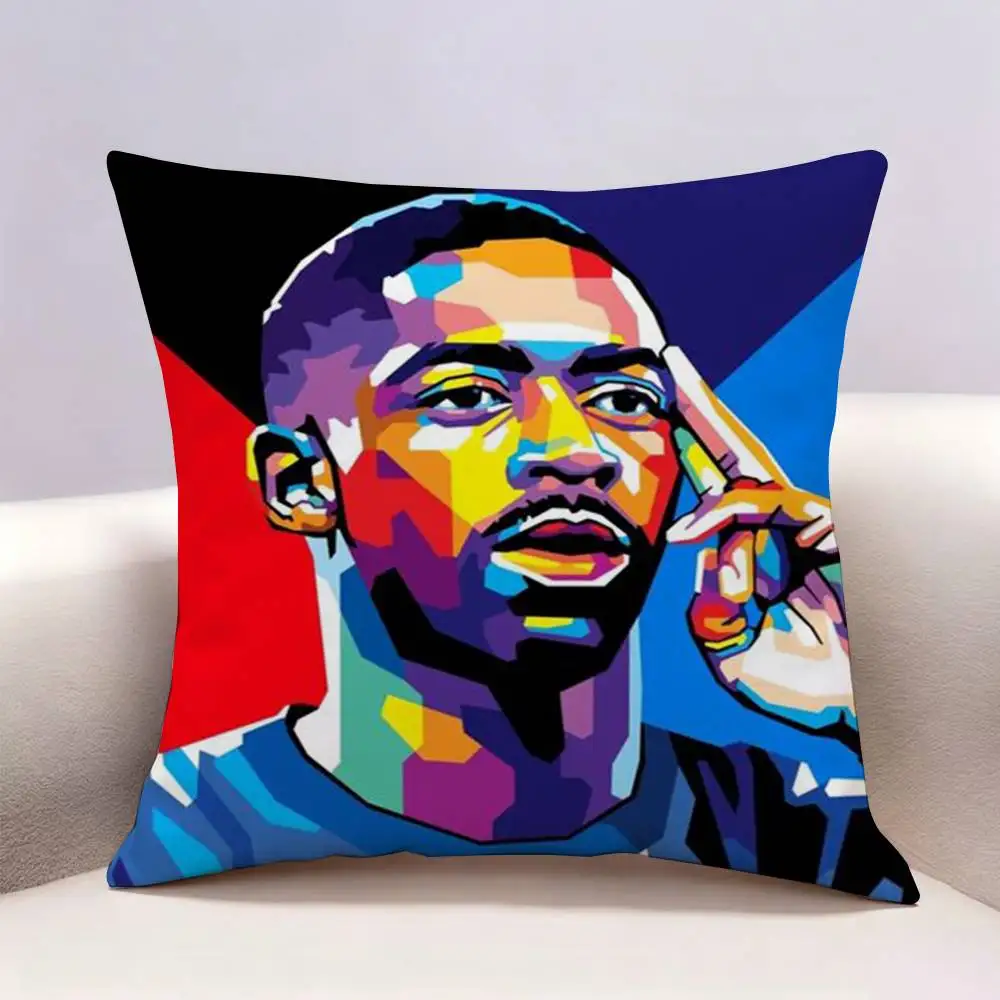 Ousmane D-Dembele Football  Double-sided print Pillow Case Pattern Printed Pillowcase For Living Room Sofa Cushion Cover