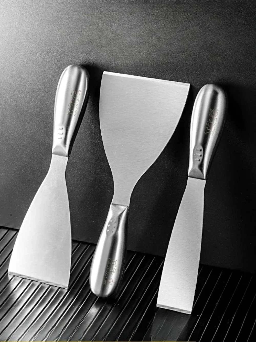 

Лопата из нержавеющей стали, утолщенный встроенный нож для шпаклевки, прочный 2-дюймовый 3-дюймовый художник, деревянная ручка, нож для штукатурки