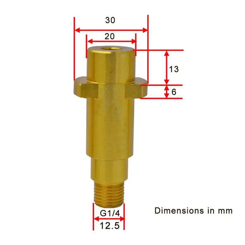 A04E-3X Pressure Washer Snow Foam Lance Nozzle Adjustable Foam Cannon Generator Clean Soap Foam Wash For Karcher Interskol L