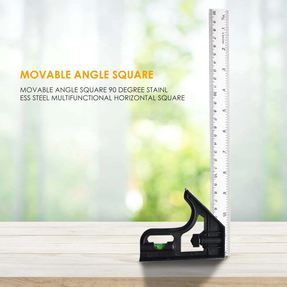 Aluminum Alloy Rulers Woodworking Measurement 7 inch Triangle Ruler Square Tool for Quickly Measuring Accessories