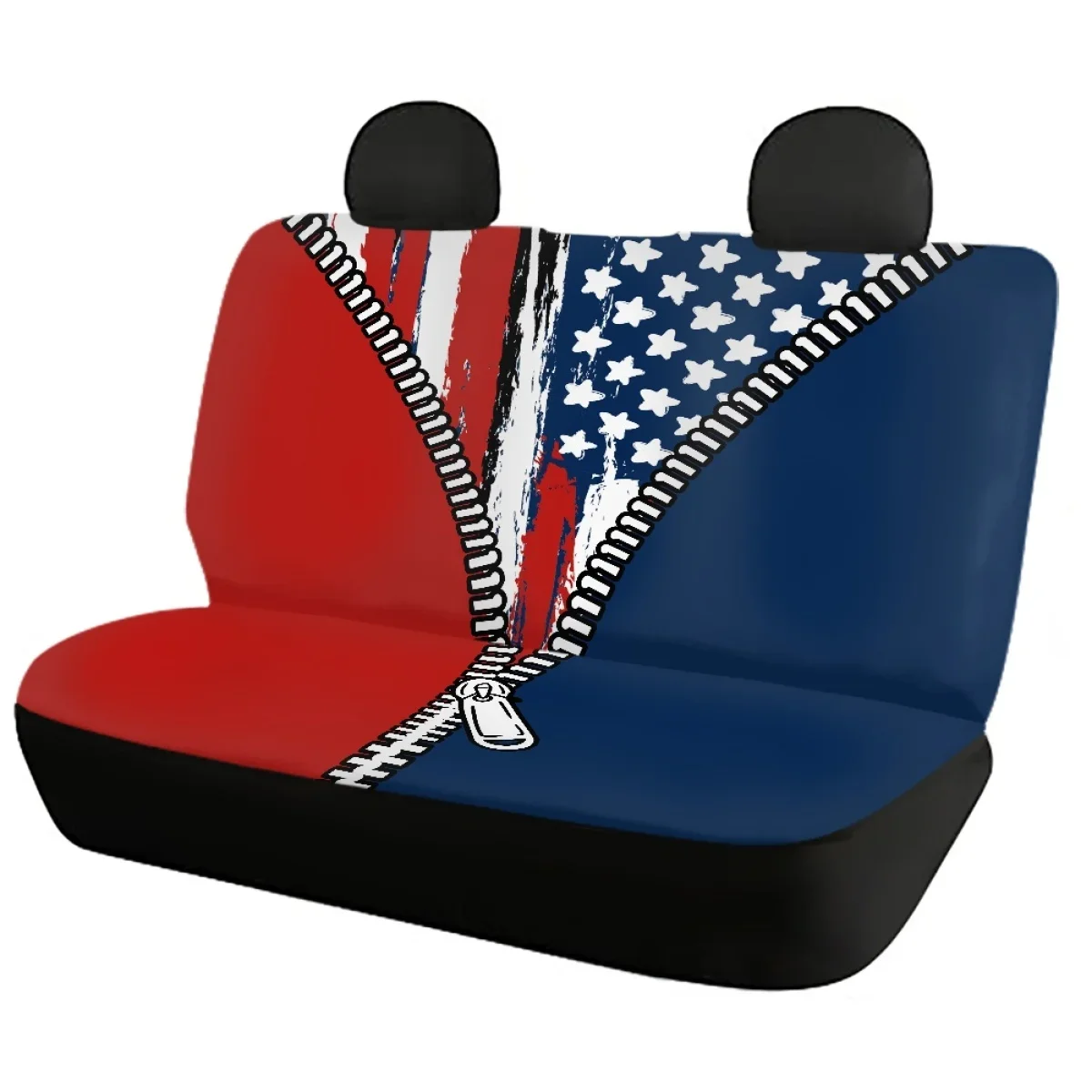 American Flag Patriotic Print Car Accessories Automobiles Car Seat Covers Independence Day Cushion Breathable Car Seat Protector