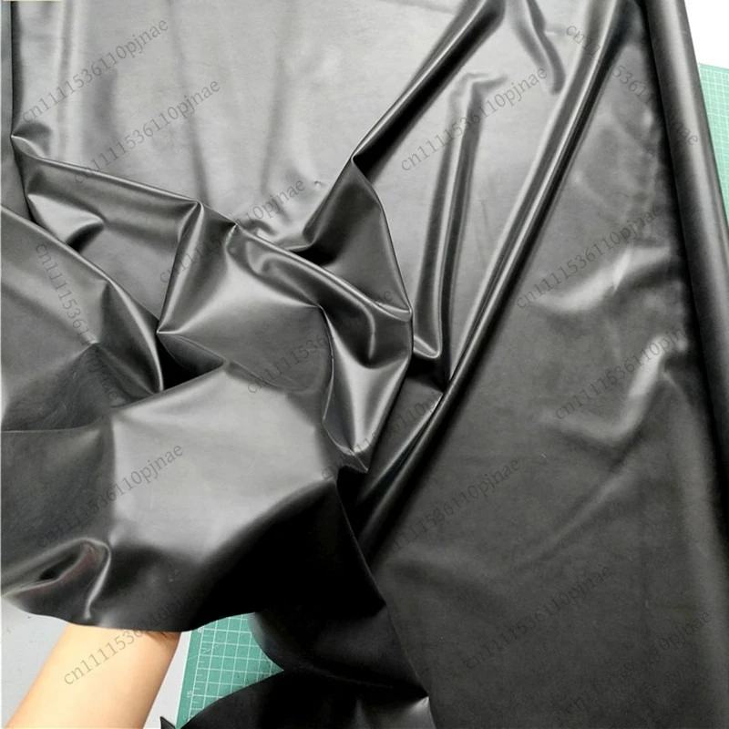100X108CM Latex Rubber Sheet Elastic Smooth Waterproof Fabric For Dress Costume Essential Oil Mattress Sexy Lingerie Bed Cover