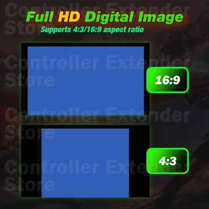 N84B 16: 9/4: 3 Exchange RGBS VGA إلى HDTV محول ألعاب الألعاب