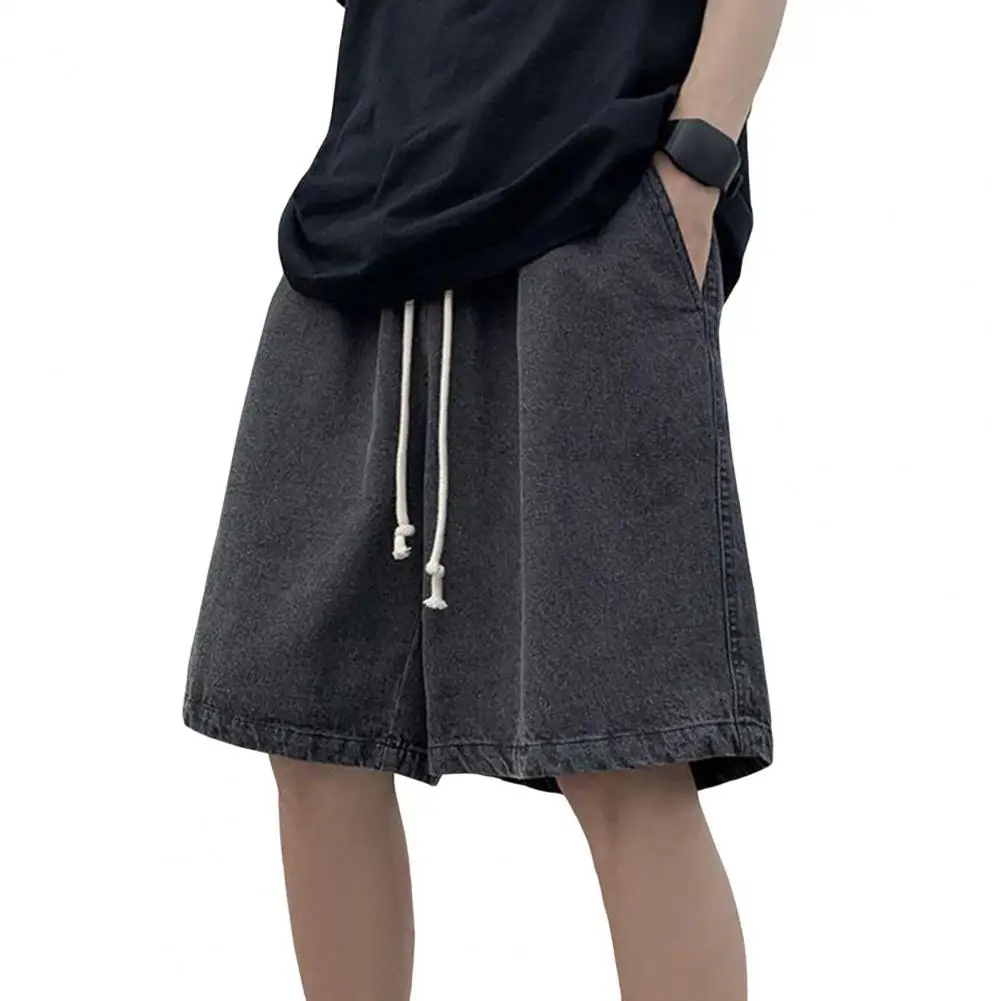 Children Jeans Boys Girls Cotton Shorts Splice Stretch Denim shorts Korean Teenage Trousers Wear Kids Clothing