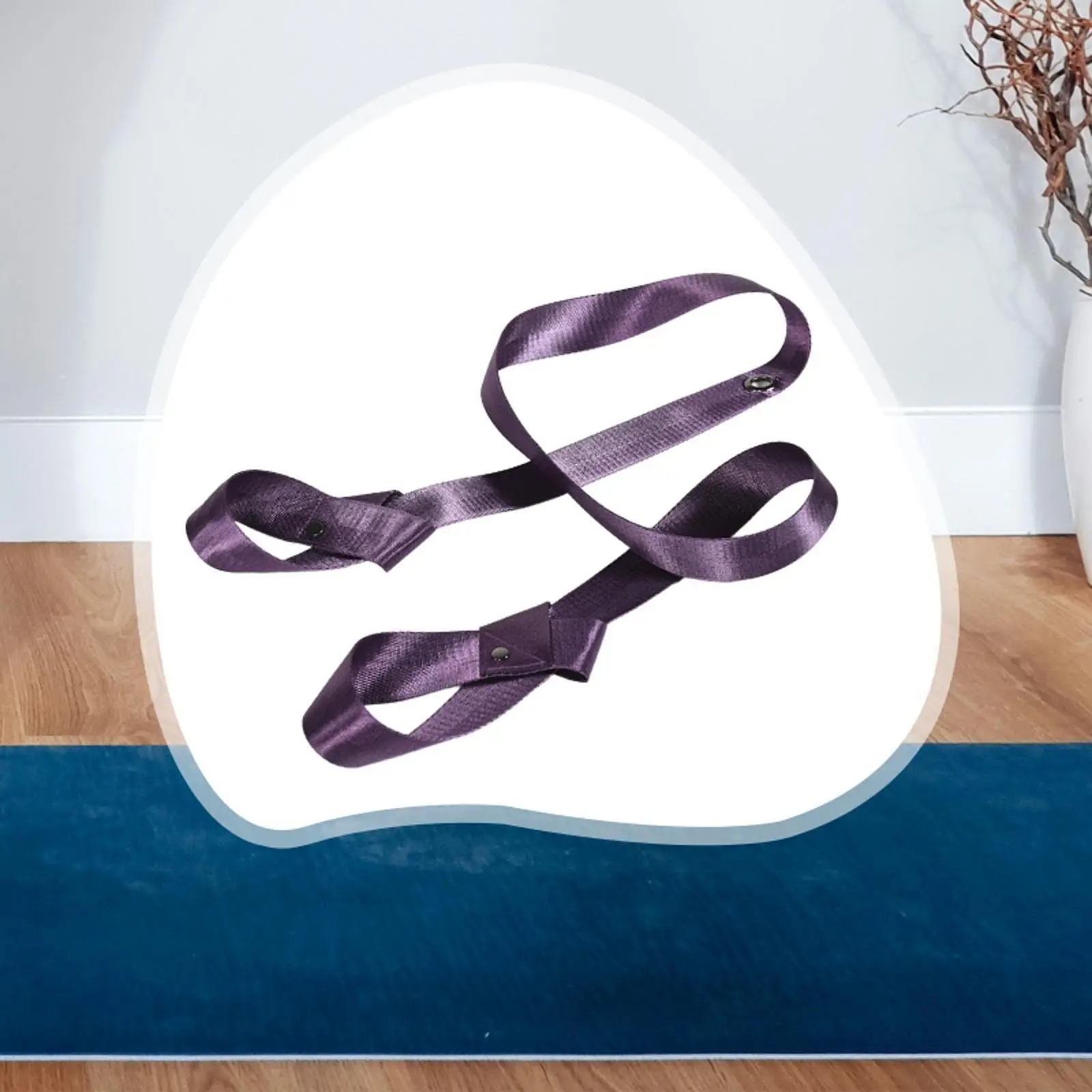 Yoga Mat Carrier Strap Universal Fit Adjustable Belt for Thick Non-slip Mats Yoga Pilates and Gym