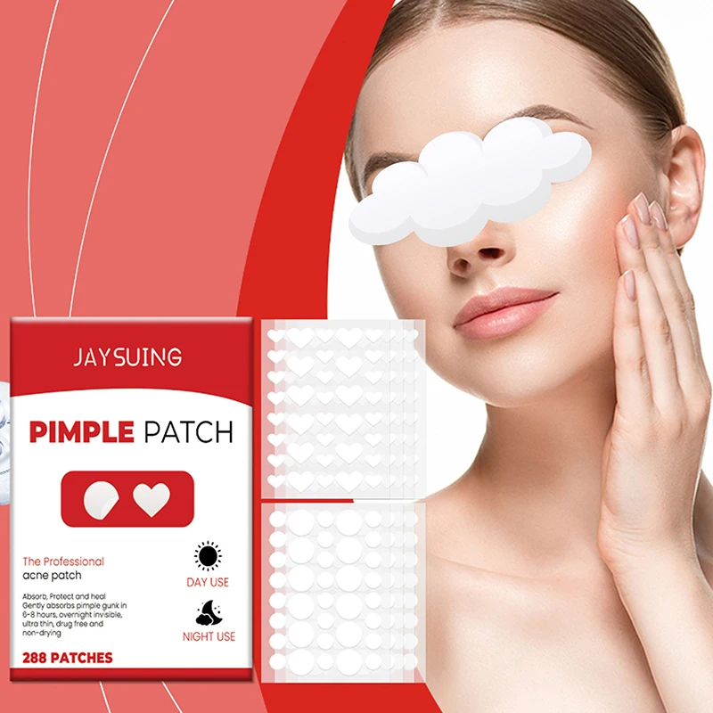 

288pcs Repair Acne Patch Facial Skin Care Fade Blemishes Pimple Marks Closed Acne Blemishes Cover Acne Pimple Repair Patch