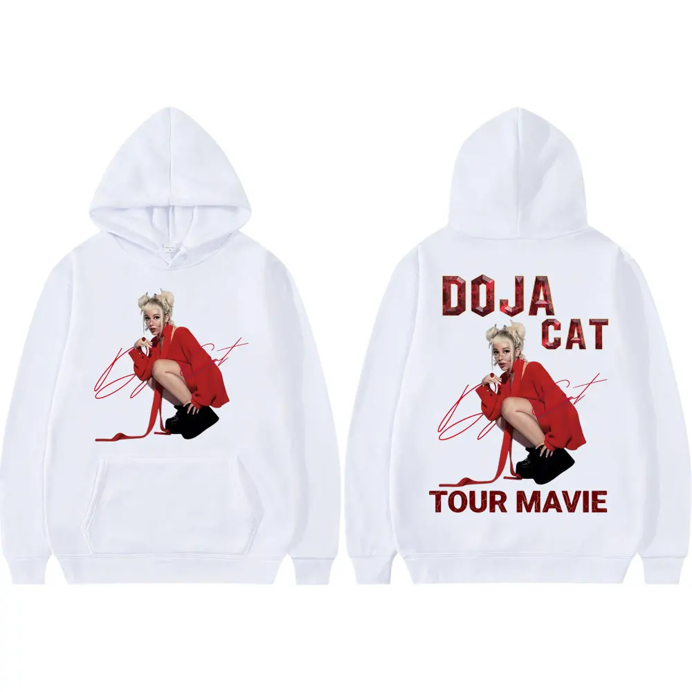 

Doja Cat World Tour 2026 Merch Hoodie Fashion Aesthetic Long Sleeve Sweatshirt Men Women High Quality Fleece Oversized Pullovers
