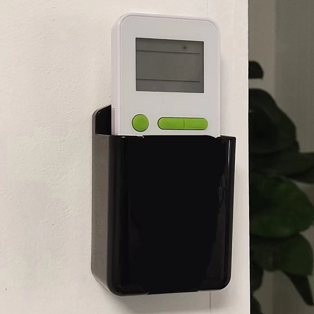 

4pcs Wall Mount Remote Control Holder Rack for Air Conditioner Organizer Adhesive Desk Storage Pen Sundries Small Items