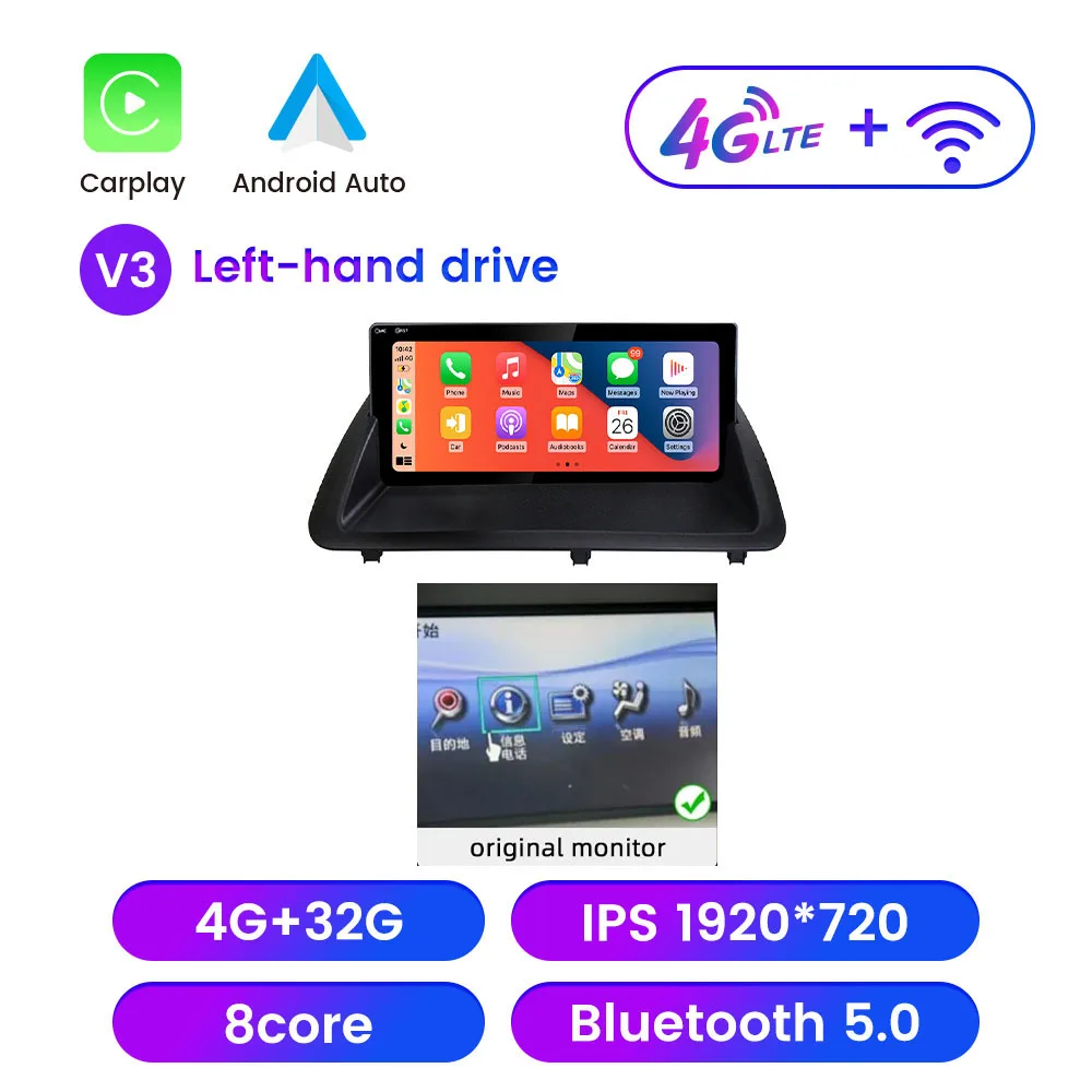 10.25 "Android Autoradio Voor Lexus CT CT200 CT200h 2011-2019 GPS Navigatie Multimedia Speler Carplay Android Auto Bluetooth