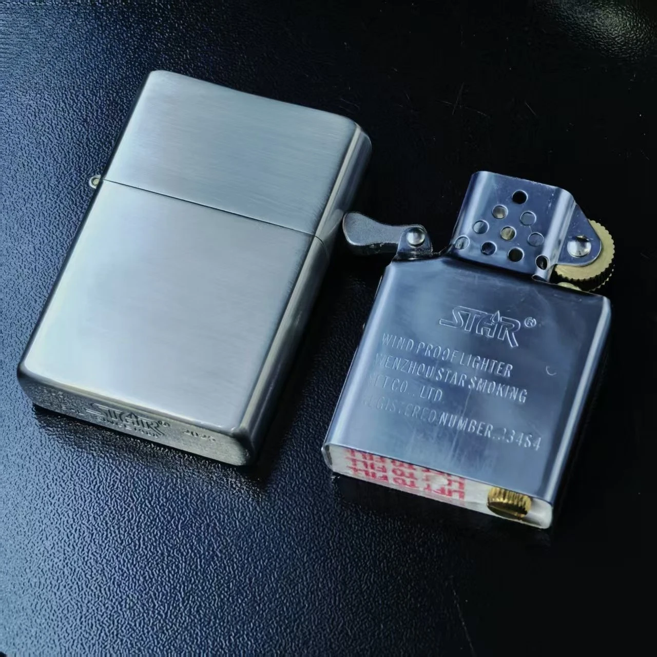 

Топливная зажигалка STAR из нержавеющей стали 304, классическая ветрозащитная зажигалка для шлифовального круга, аксессуары для сигарет, мужской подарок