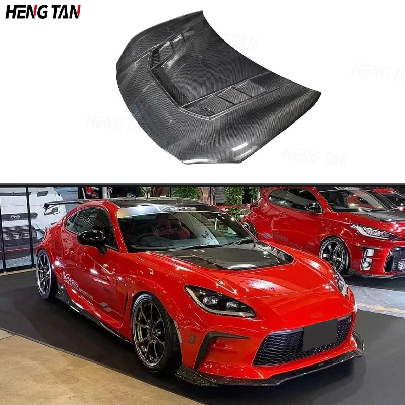 

Carbon Fiber Car Front Bumper Engine Cover Hood Bonnet Vent For Toyota Supra A90 A91 MK5 2019-2023 Parts Upgrade Body kit